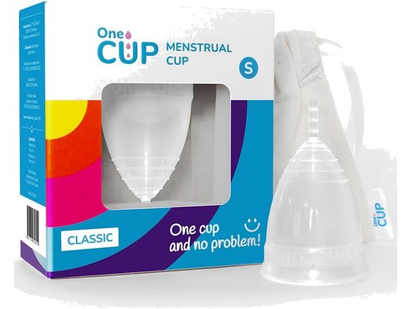 Менструальная чаша прозрачная OneCUP Classic