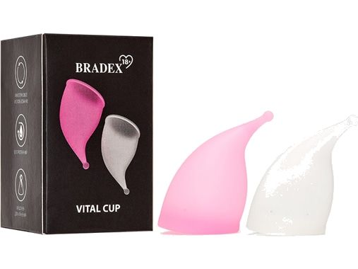 Набор менструальных чаш BRADEX Vital Cup