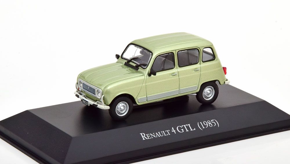 Модель коллекционная Renault 4 gtl 1985 lightgreen-metallic