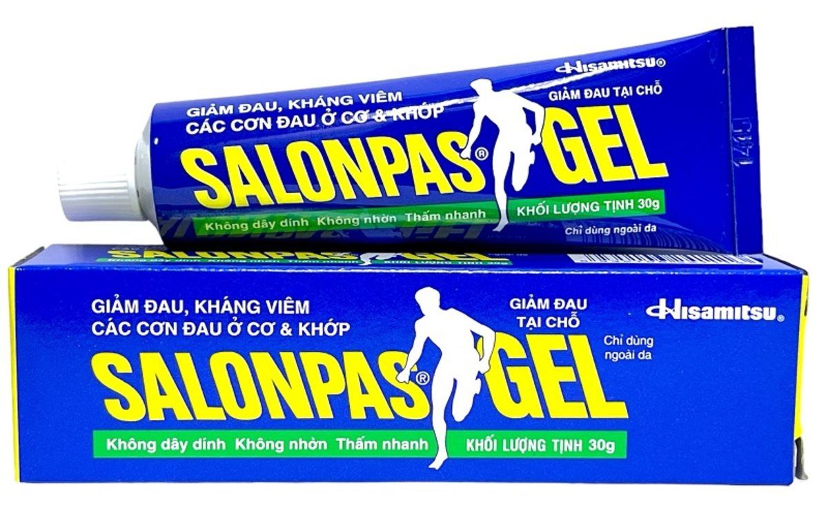 Обезболивающий гель / Salonpas Gel /гель от боли в суставах, 30 гр.