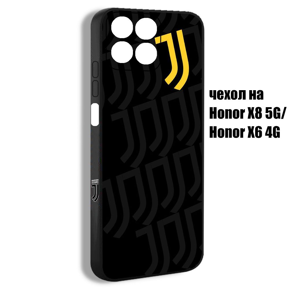 чехол для смартфона Подходит для Honor X6 4G Juventus Знаки Футбол Ювентус  Чёрный OSA02 - купить с доставкой по выгодным ценам в интернет-магазине  OZON (1378523183)