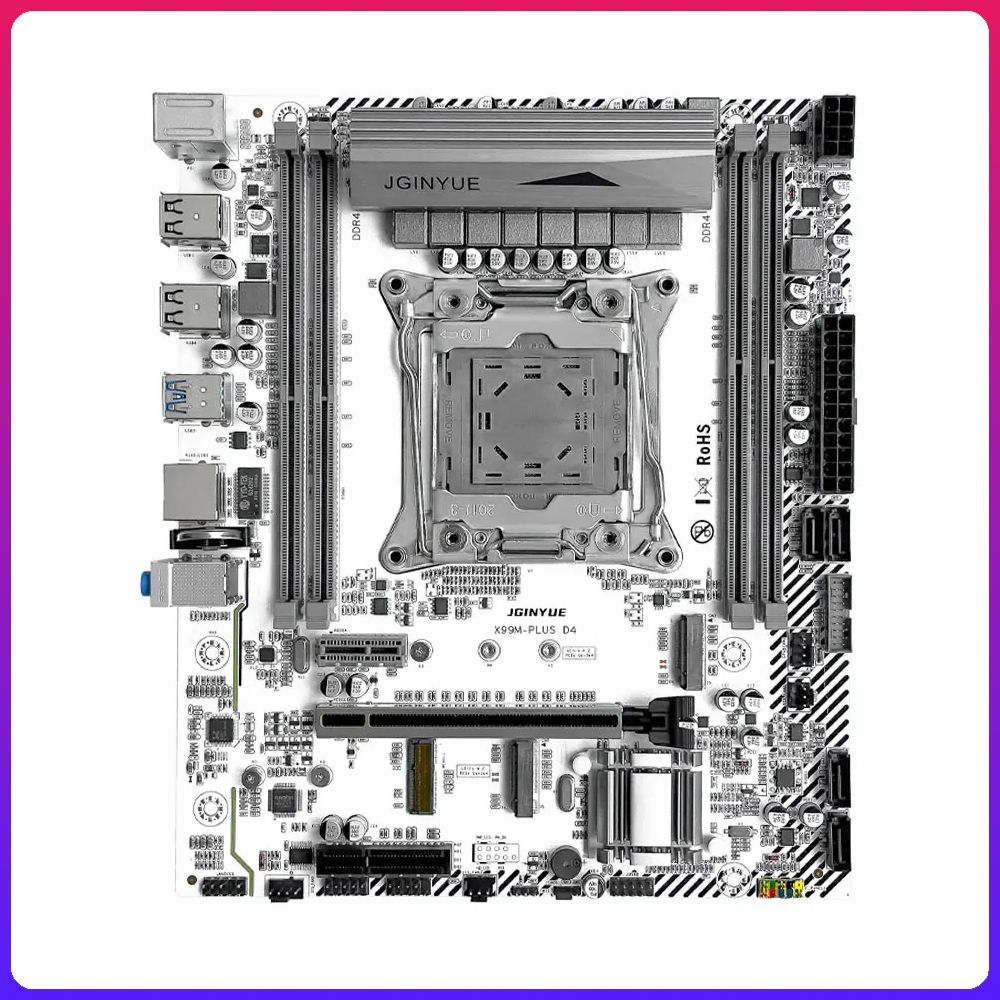 JGINYUE Материнская плата X99M-PLUS D4