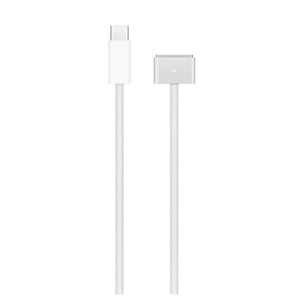 КабельAppleUSB-CtoMagsafe3MLYV3FE/A(2m)длябыстройзарядкиMacBookAir(M2,2022г.),MacBookPro(14дюймов,2021г.),MacBookPro(16дюймов,2021г.)