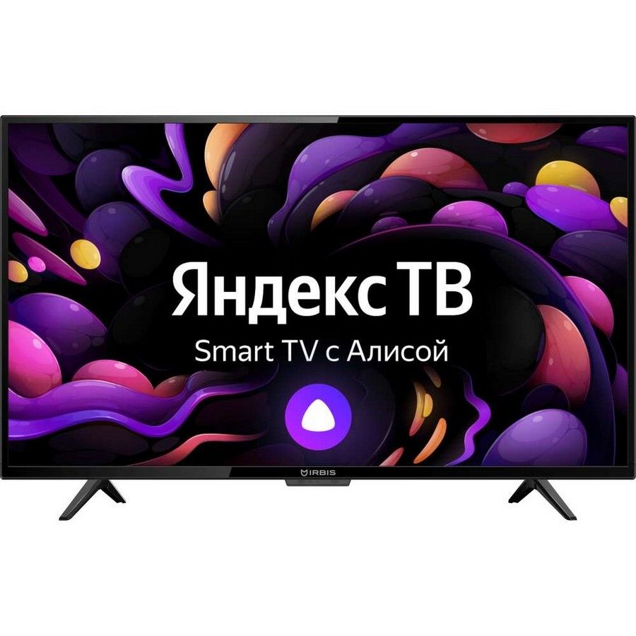 IRBISТелевизор50U1YDX185BS250"4KUHD,черный