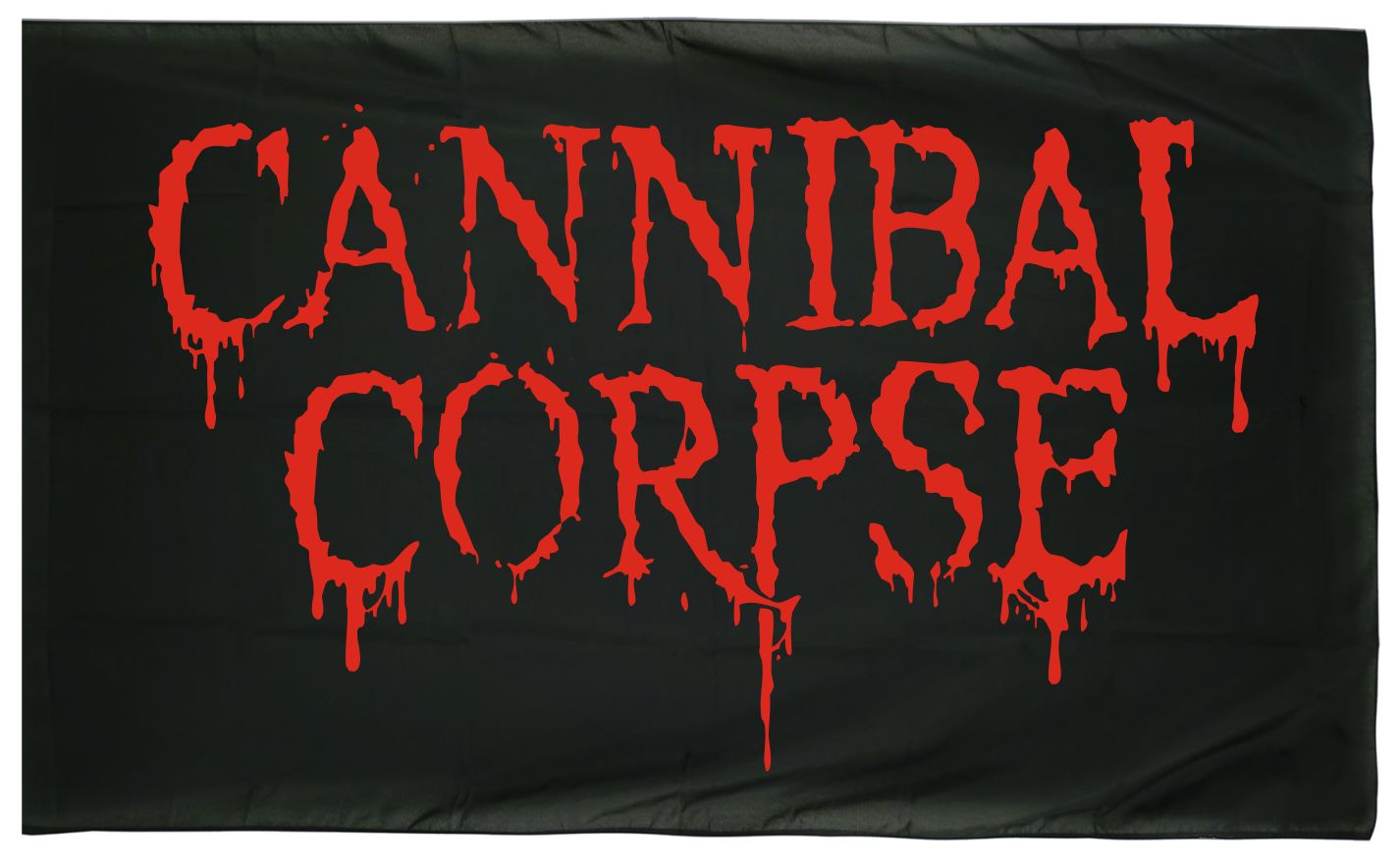 Флаг группы <b>Cannibal</b> <b>Corpse</b> 90х135 см с карманом для древка. 