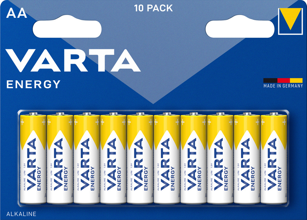 Varta Батарейка AA, Щелочной тип, 1,5 В, 10 шт #1