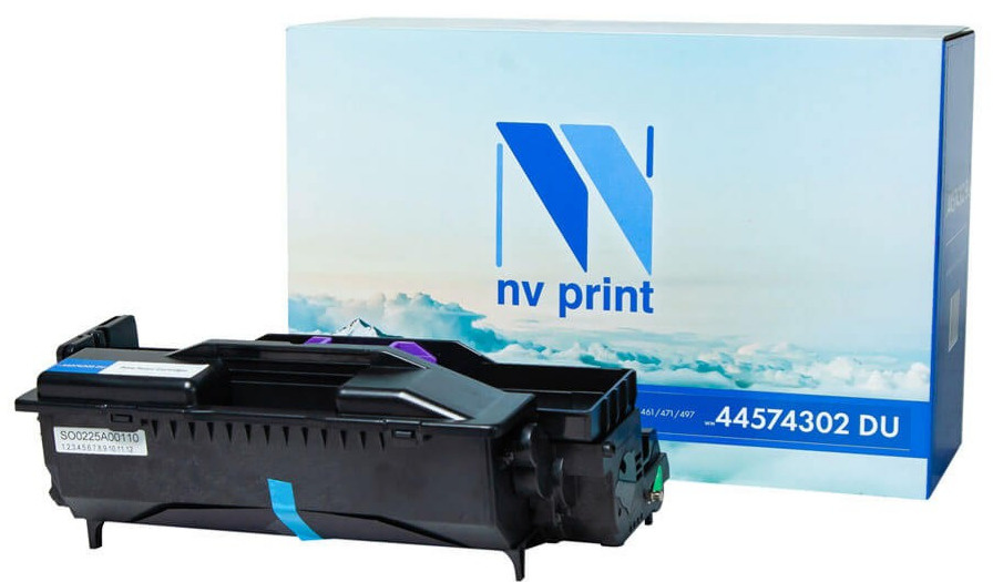 Фотобарабан NV Print 44574302, черный 