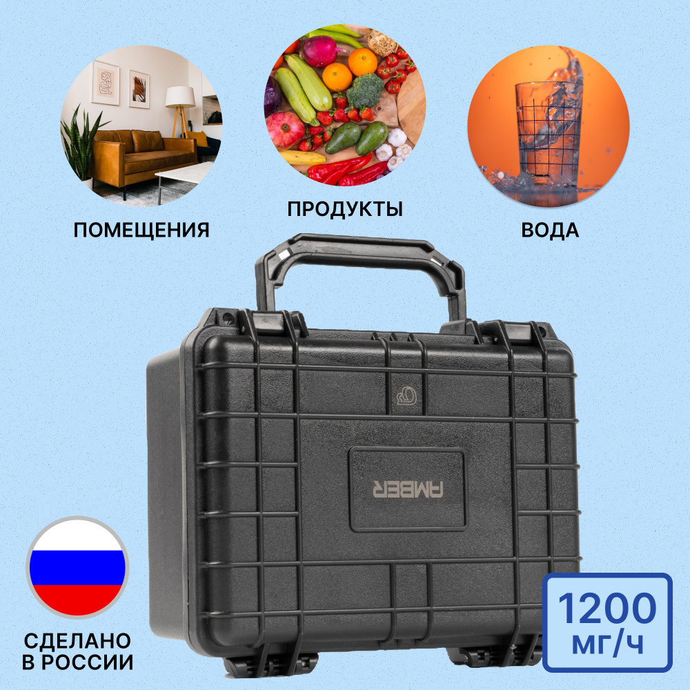 Бытовой озонатор воздуха и воды для дома, продуктов, холодильника и обуви Amber 1200  #1