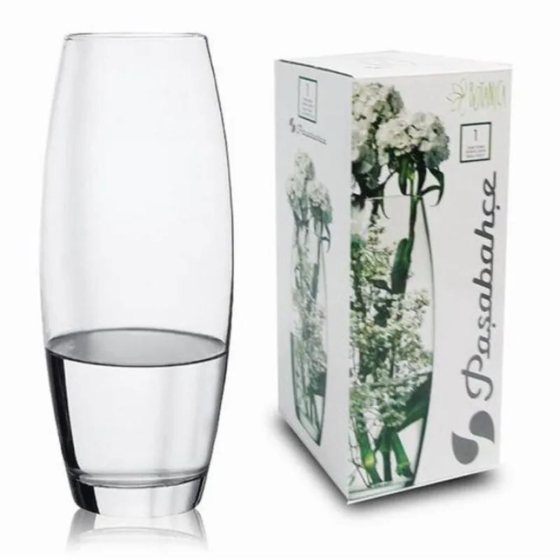 Стеклянная ваза Pasabahce серии Flora, для цветов, высотой 260 мм ...