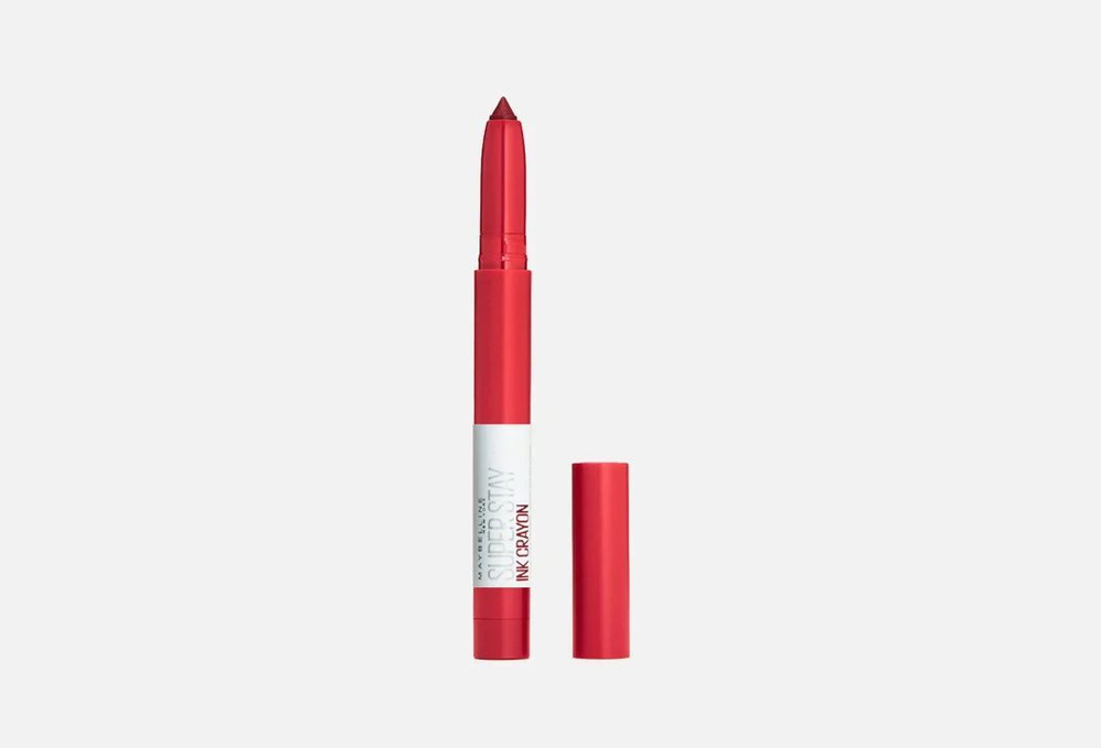 Maybelline New York Superstay Ink Crayon Суперстойкая помада-стик для губ оттенок 50 владей своей империей #1