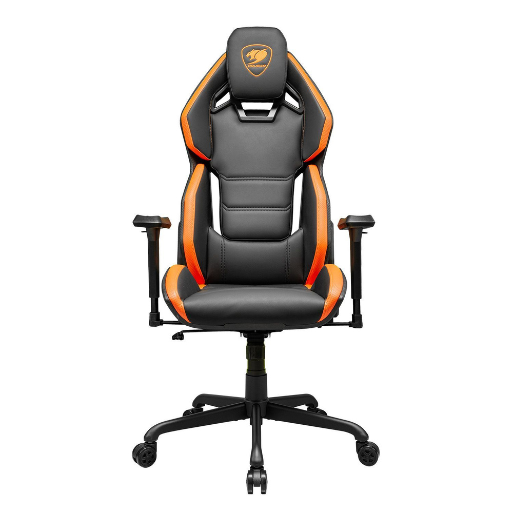 Кресло компьютерное игровое Cougar HOTROD Black-Orange #1
