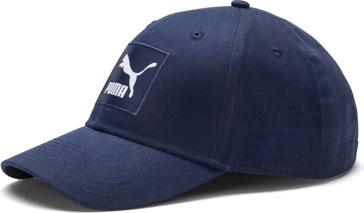 puma archive logo label cap