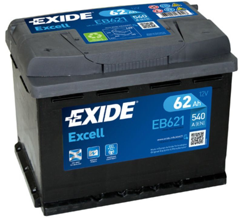 Аккумулятор eb621 exide