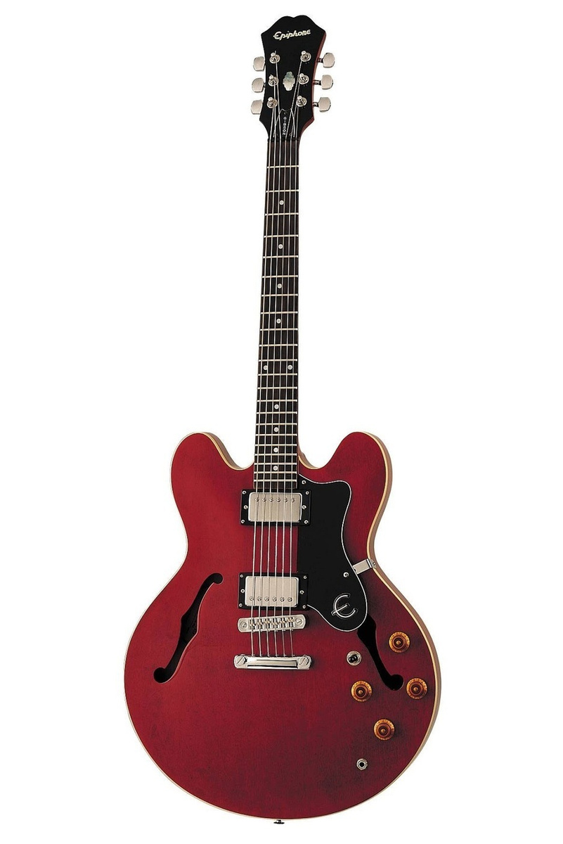 Epiphone ES-335 Cherry Полуакустическая электрогитара — купить в ...