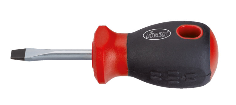 VIGOR Отвертка короткая 1 x 5,5 V1208 - купить в интернет-магазине OZON ...