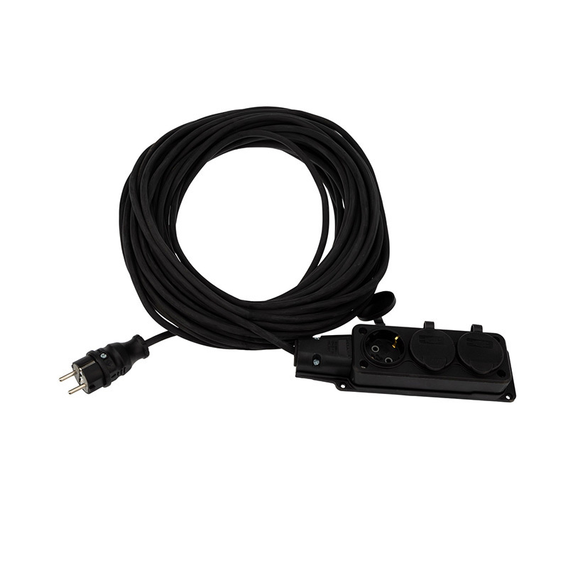 Морозостойкий силовой строительный удлинитель REXANT с заземлением и 3 ...