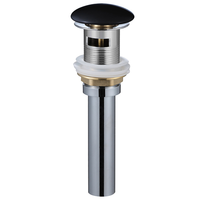 Донный клапан для раковины WeltWasser WW WW PP MT-BL черный матовый ...