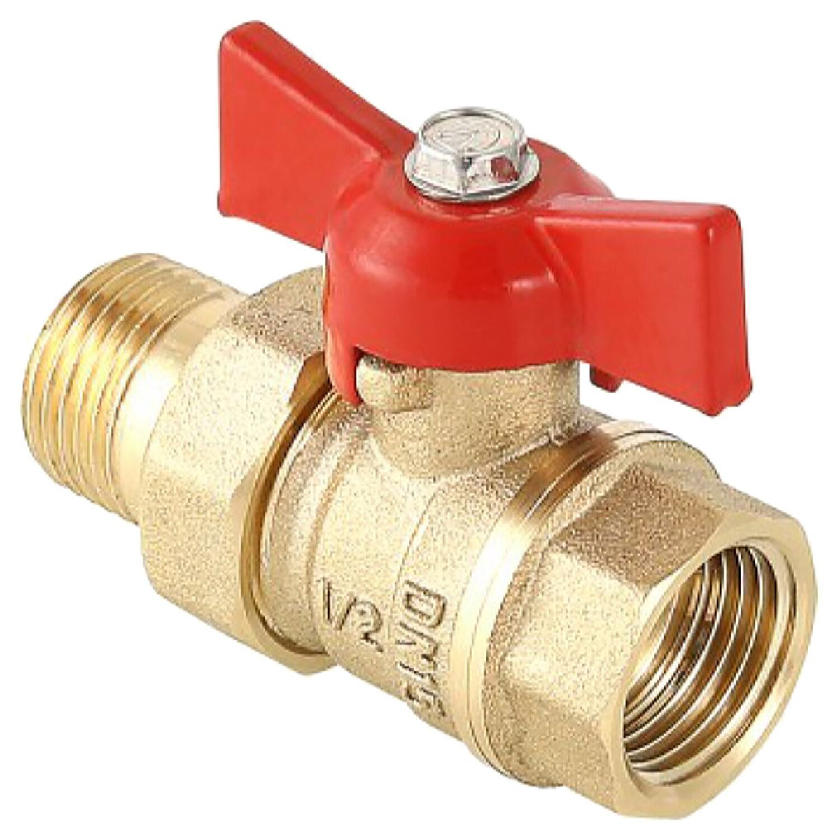 Кран шаровый VALTEC СТАНДАРТ с полусгоном 1/2\", внутренняя-наружная VT ...