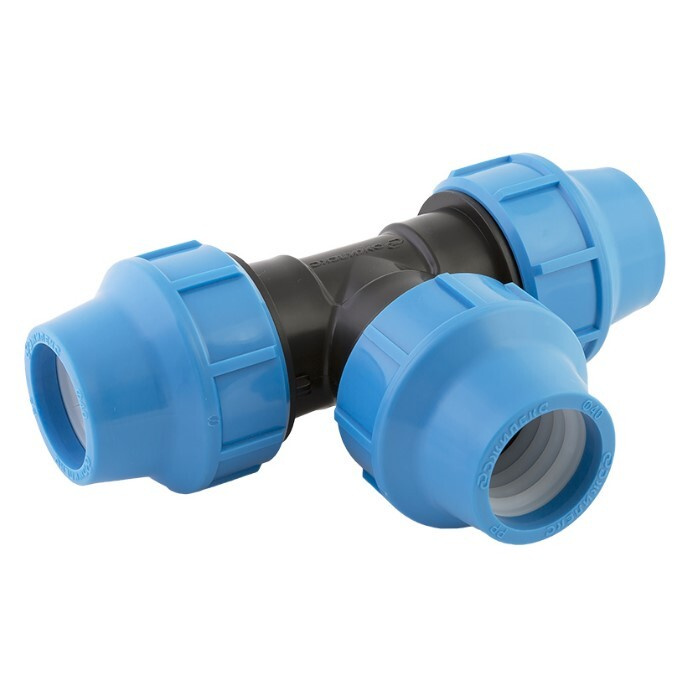 Тройник 40-40-40, Джилекс, обжим-обжим, ПНД, 9345~ - купить по выгодной ...