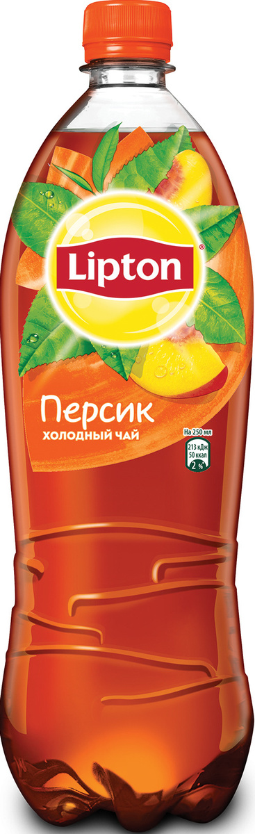 Холодный чай Lipton / Липтон Персик ПЭТ 1л (12 штук) — купить в ...
