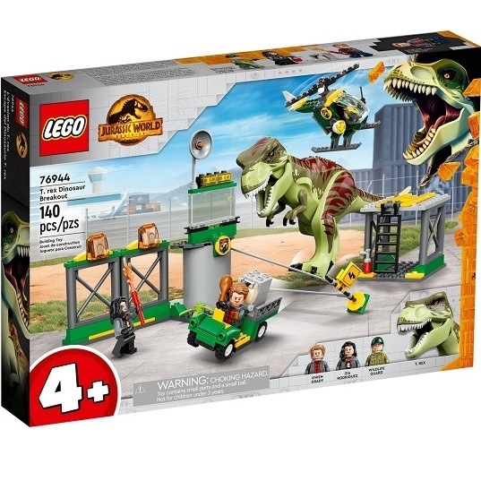 Конструктор LEGO Jurassic World Прорыв тираннозавра T-Рекса 76944 #1