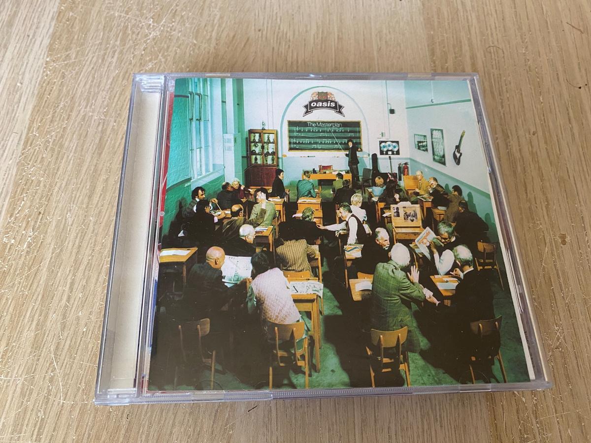 Audio CD Oasis. The Masterplan (CD, 1998, пр-во JAPAN, Б/У, NM ...