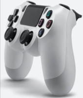 Геймпад беспроводной Dualshock 4 для PlayStation / джойстик для ПК / геймпад для смартфона / белый. Спонсорские товары
