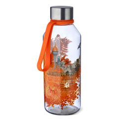 Туристическая бутылка для воды, Фляга спортивная Carl Oscar WisdomFlask, оранжевый. Вода - это жизнь