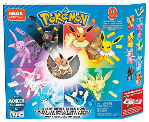 eevee evolution mega construx