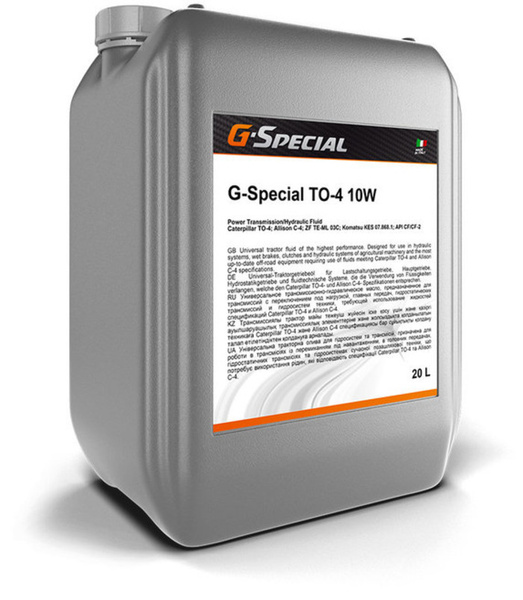 Трансмиссионное - гидравлическое масло G Special - TO-4 10W , 20 л ...