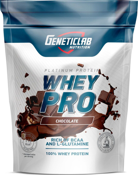 Протеин сывороточный Geneticlab "Whey Pro", шоколад, 1 кг - купить с ...