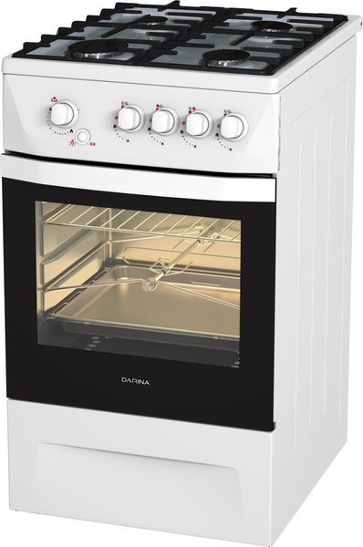 Газовая плита Darina 1D1 GM 241 022 W, белая - купить по выгодной цене ...