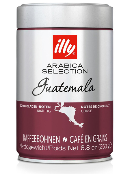 Кофе в зернах illy Monoarabica Guatemala (Гватемала), средней обжарки ...
