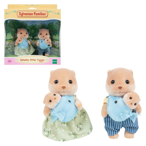 Sylvanian Families Набор "Семья Выдр" 5359 - купить с доставкой по ...