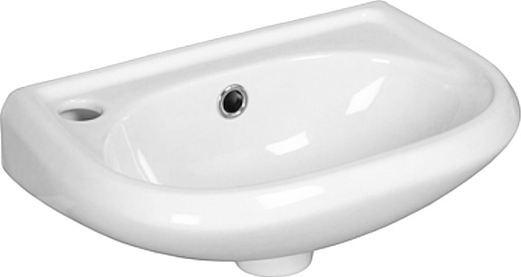 Раковина Santek Бриз 40 108081x40 см, белый купить по доступной цене с ...