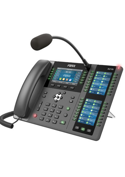 Fanvil X210i IP-телефон Черный, Серый Проводная телефонная трубка ЖК 20 ...
