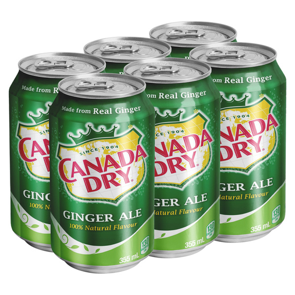 Газированный напиток Canada Dry Ginger Ale - имбирный эль (США), 330 мл ...
