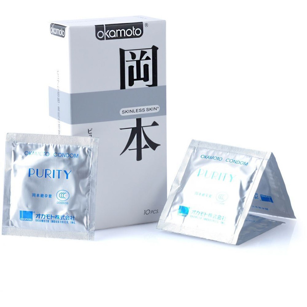 Презервативы OKAMOTO Skinless Skin Purity, классические, 30 штук ...