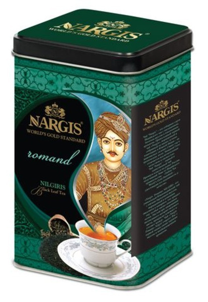 Чай подарочный Premium черный индийский Nargis Romand Nilgiri 200г в ...