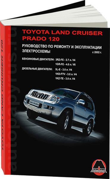 Автокнига: руководство / инструкция по ремонту и эксплуатации TOYOTA ...