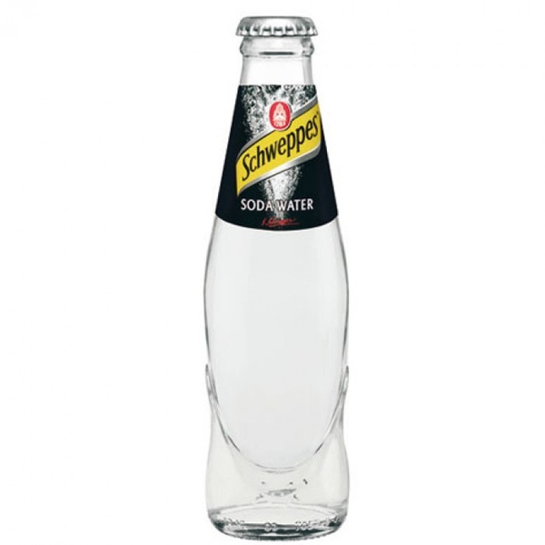 Содовая в россии примеры Газированный напиток Schweppes Soda Water 0,2 мл х 24 шт стекло - купить с доста