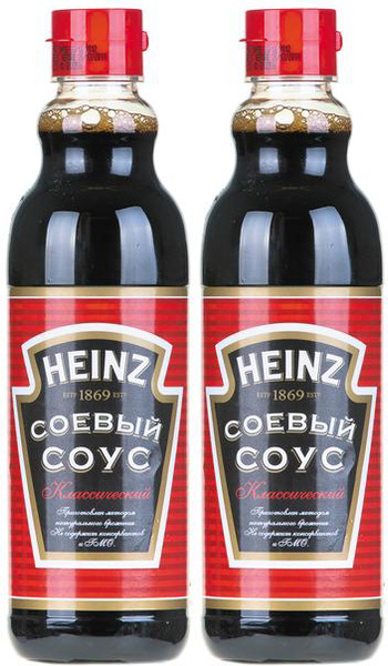 Соус Heinz Соевый классический 635 г, набор: 2 штуки - купить с ...