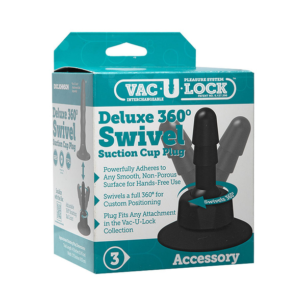 Крепление с изменяемым углом с присоской Deluxe 360 Swivel Suction Cup ...