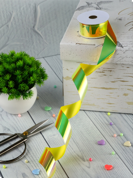 Лента упаковочная для подарка, для цветов, 5 м - купить по выгодной ...