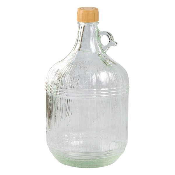 Бутыль (емкость) стеклянная для браги, вина 5 л 