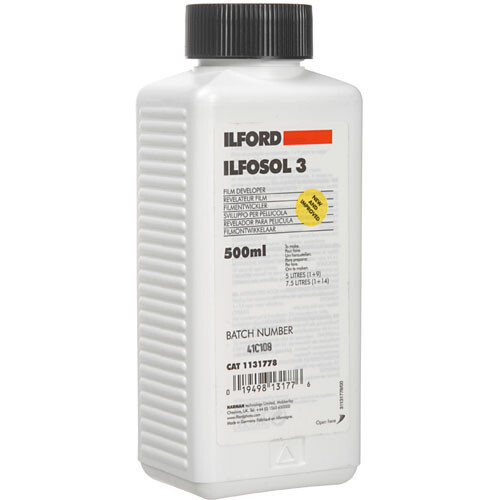 ILFORD Ilfosol 3 500мл проявитель для пленки, жидкость (уп.8) - купить ...