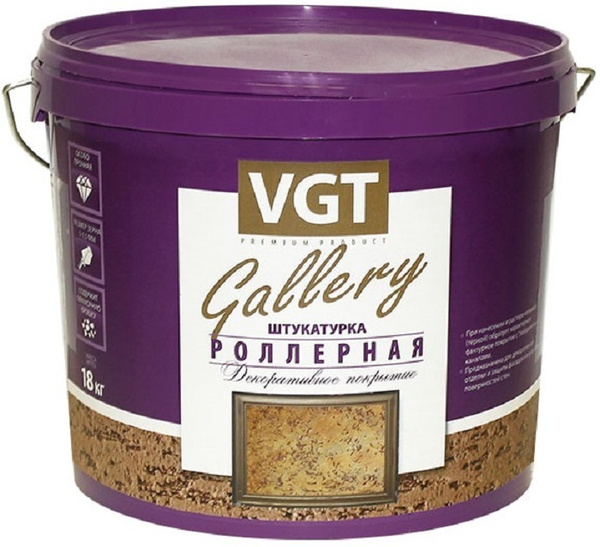 Декоративная штукатурка VGT, 18 кг - купить по доступной цене в ...