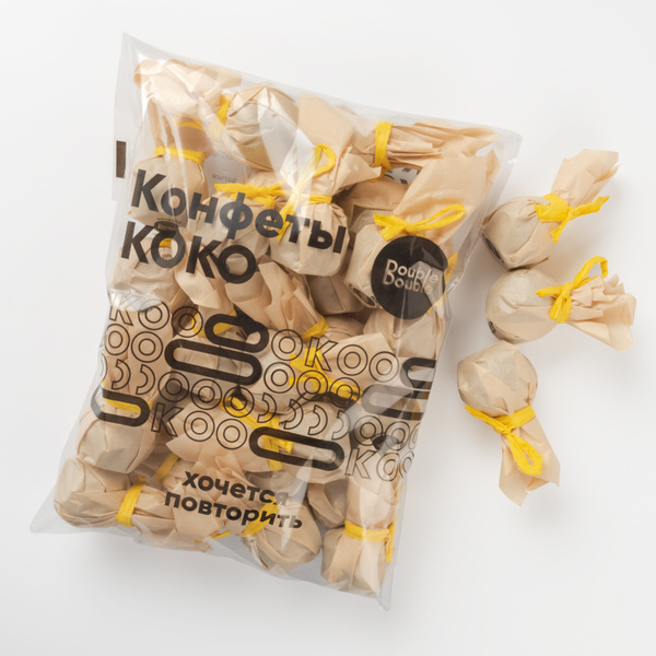 Конфеты КОКО медовые с кунжутом и изюмом (25 шт) купить на OZON по ...
