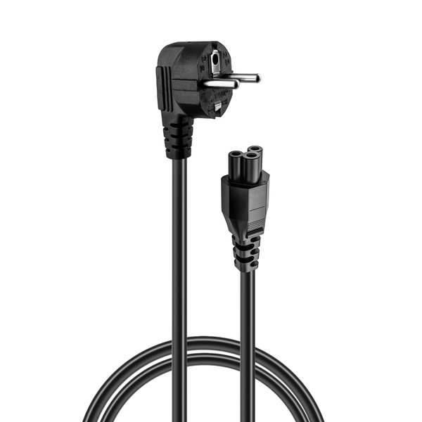 Кабель сетевой для блока питания ноутбука 3 pin - купить с доставкой по ...