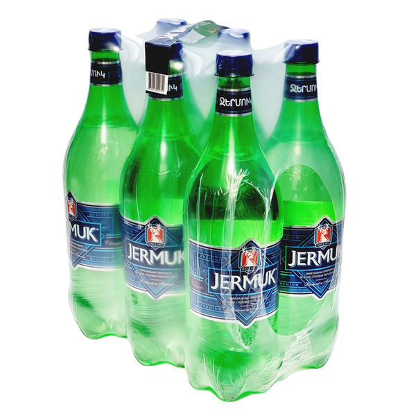 Минеральная вода Джермук "Jermuk" среднегазированная 1,0л., 6шт ...